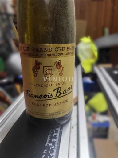 Alsace Gewurztraminer Grand Cru François Baur 2011
