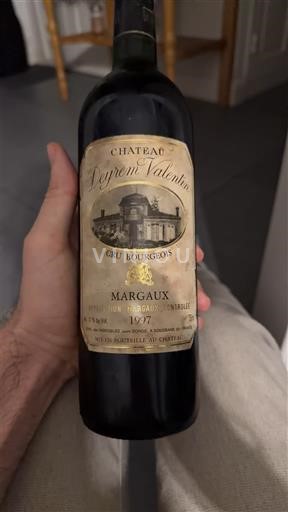 Bordeaux Margaux Cru Bourgeois Château Peyren Valentin 1997