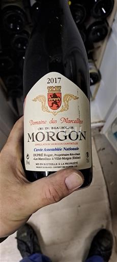 Beaujolais Morgon Domaine S Marcellins Assemblée Nationale 2017