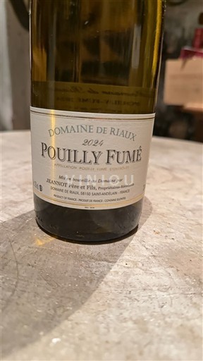 Vale do Loire Pouilly-fumé Domaine Riaux 2024