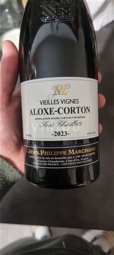 Borgonha Aloxe-Corton Jean-Philippe Marchand Vieilles Vignes Sous Chailots 2023