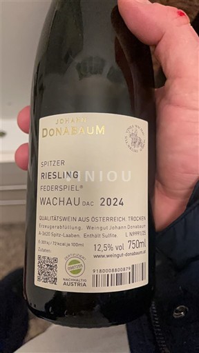 Niederösterreich Wachau Steinfeder Johann Donabaum Spitzer Riesling Federspiel 2024