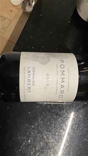 Burgund Pommard Domaine Lambert 2013