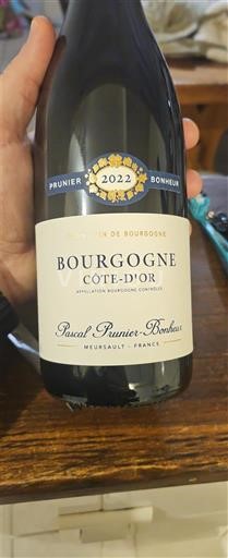 Borgoña Borgoña Côte d'Or Pascal Prunier-Bonheur 2022
