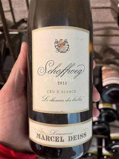 Alsace Ospecificerad Domaine Marcel Deiss Schoffweg 2015