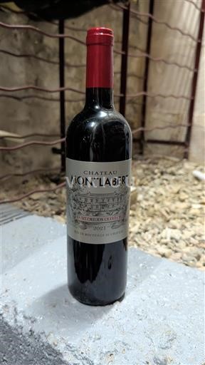 Burdeos Saint-Émilion Gran Cru Château Montlabert 2021
