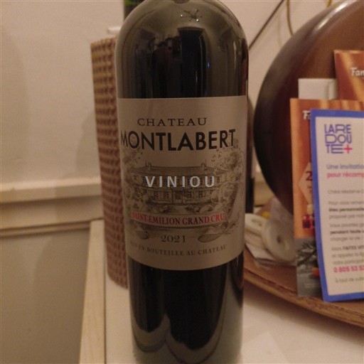 Bordeaux Saint-Émilion Grand Cru Château Montlabert 2021