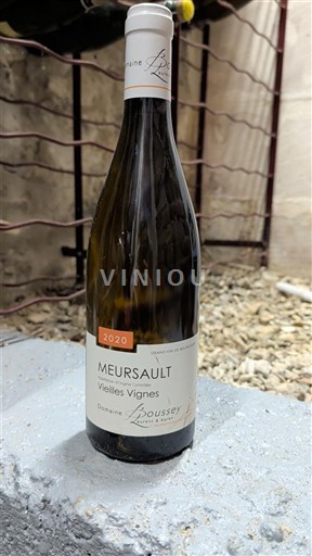 Bourgogne Meursault Domaine Boussey Vieilles Vignes 2020