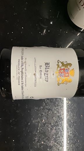 Bourgogne Blagny André Moingeon et Fils Le trezin 2003