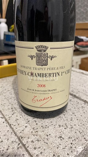 Bourgogne Không được chỉ định Premier Cru Domaine Trapet Père & Fils 2008