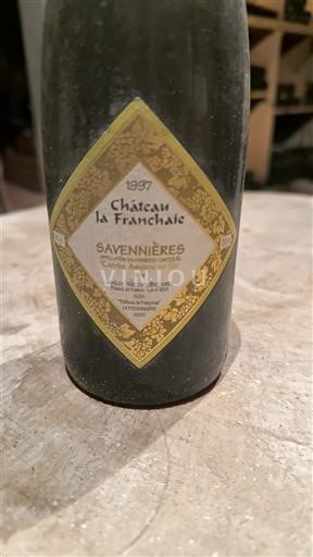 Loiretal Savennières Château La Franchaie Ambre et or 1997