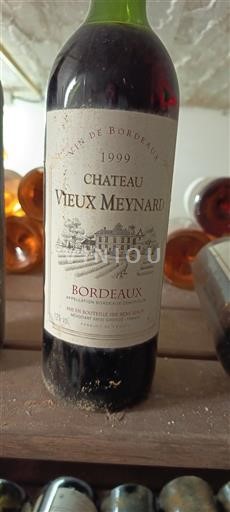 Bordeaux Château Vieux Meynard 1999