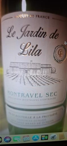 Sud-Ouest Montravel Le Jardin de Lila 2020