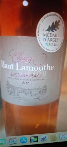 Sud-Ouest Bergerac Château Haut Lamouthe 2023