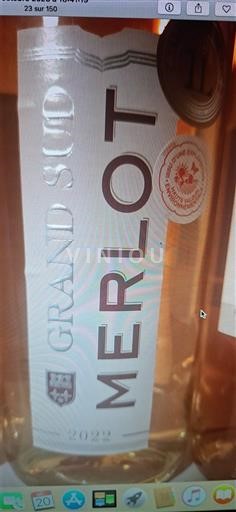 Linguadoca e Rossiglione Paese d'Oc Grand Sud Merlot 2022