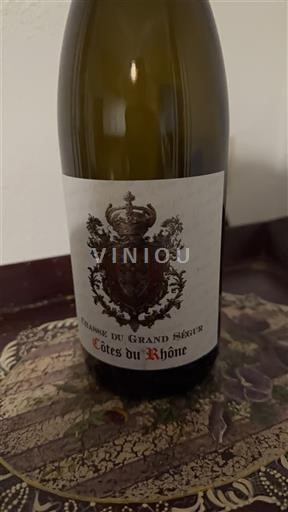 Vinos Rouge sec Chasse du Grand Seigneur 2024 Francia Valle del Ródano Côtes del Ródano AOC
