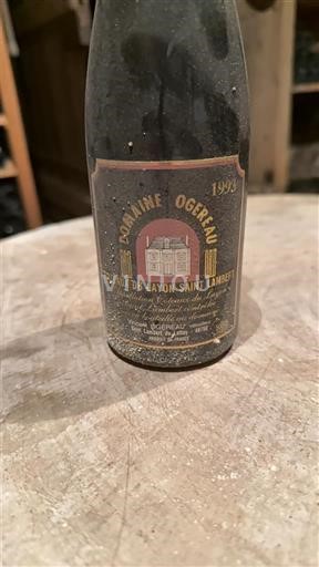 Dolina Loare Coteaux-du-Layon Domaine Ogereau Saint Lambert 1993