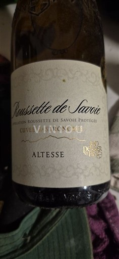 Víno Blanc sec Cuvée Gastronomie Les Rocailles (Jean-Pierre et Michel Bertrand) Non millésimé Francie Savojsko a Bugey Roussette de Savoie AOC