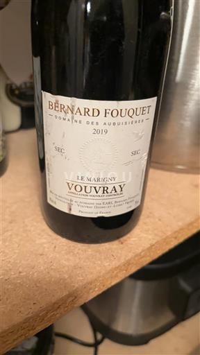 Loiren laakso Vouvray Domaine Bernard Fouquet - Domaine des Aubuisieres Le Marigny 2019
