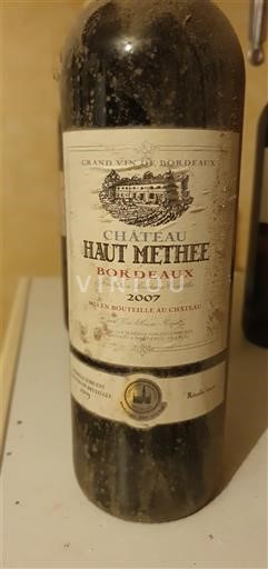 Bordeaux Château Haut Méthée 2007