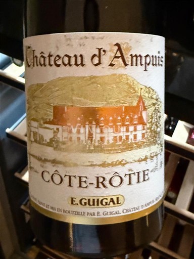 Rhônedalen Côte-rôtie Château Ampuis 2015