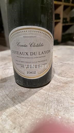 Dolina Loare Coteaux-du-Layon Cousin-Leduc Clotilde 1962