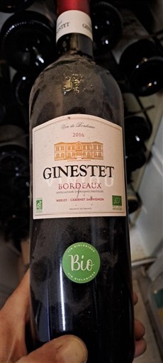 Bordeaux Ginestet 2016