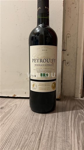 Bordeaux Bordeaux Supérieur Château Peyrouey 2016