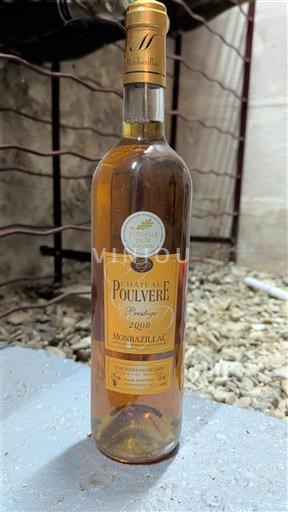 South West Monbazillac Château Poulvère Prestige 2008