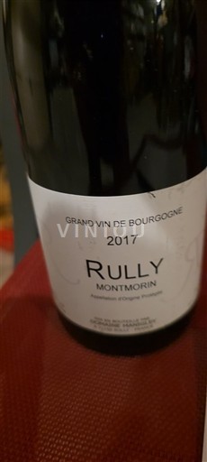 Burgundsko Rully Montmorin 2017