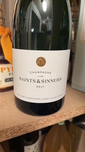 Champaña Champán EARL Marc Hennequière Saints & Sinners 2024