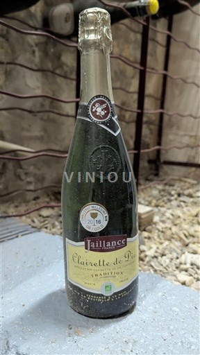 Rhônedalen Clairette de Die Jaillance Tradition 2016