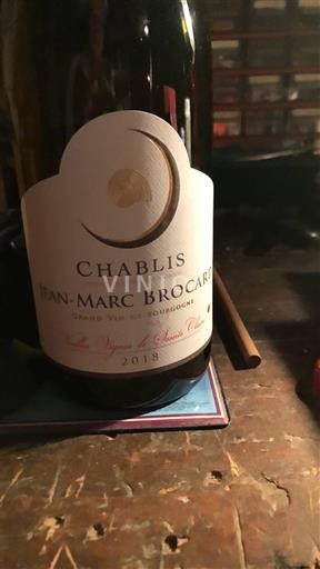 Burgundsko Chablis Jean-Marc Brocard Sainte Vigne de Sainte Claire 2018
