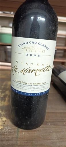 Bordeaux Saint-Émilion Grand Cru Grand Cru Classé Château La Marzelle 2005