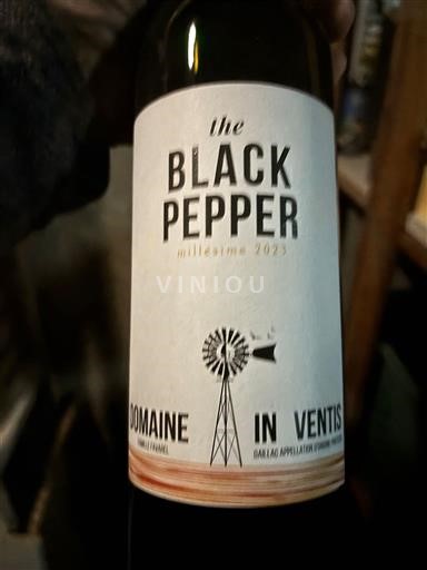 Viinit Rouge sec The Black Pepper Domaine In Ventis 2023 Ranska Lounais-Ranska Gaillac AOC