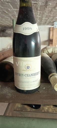 Burgundija Gevrey-chambertin Marius porcheray 1998