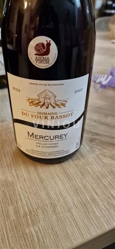 Burgundy Mercurey Domaine Four Bassot La Charnée 2022
