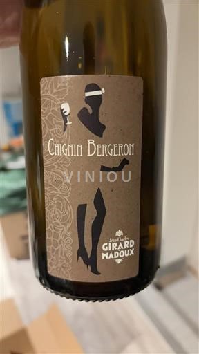 Savoja in Bugey Chignin-Bergeron Domaine Girard-Madoux 2024