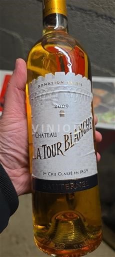 Bordeaux Sauternes 1er Cru Classé Château La Tour Blanche 2009