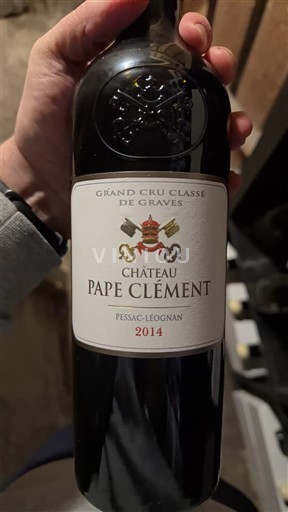 Bordeaux Pessac-Léognan Grand Cru Classé de Graves Château Pape Clément 2014