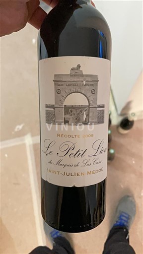 Burdeos Saint-Julien Château Léoville Las Cases Le Petit Lion du Marquis de Las Cases 2008