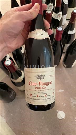 Burgundija Clos-de-vougeot Grand Cru Domaine Christian Confuron 2006