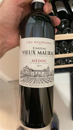 Bordeaux Médoc Cru Bourgeois Château Vieux Maurac 2016
