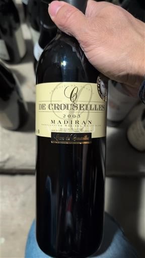 Sydväst Madiran Crouseilles de Crouseilles 2005