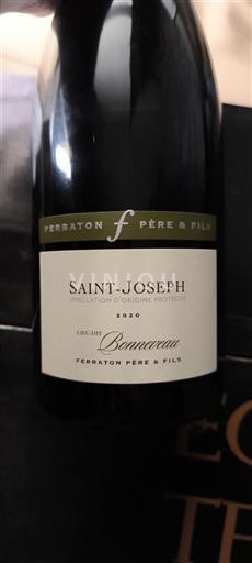 Rhône-dalen Saint-Joseph Ferraton Père & Fils Lieu-Dit Bonneveau 2020