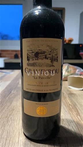 Bordo Кот-де-Бур Graveyrou La Parcelle Non Millésimé