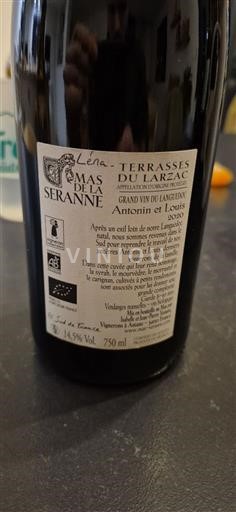 Languedoc Terrasses-du-larzac Mas de la Séranne Léna 2020