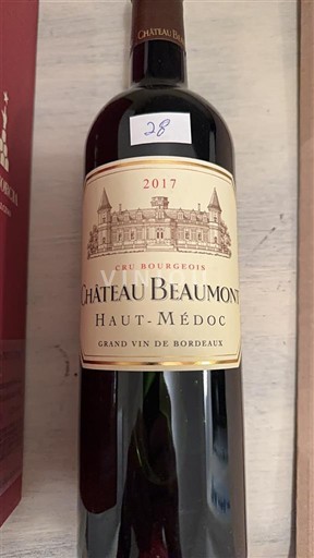 Bordeaux Haut-Médoc Cru Bourgeois Château Beaumont 2017