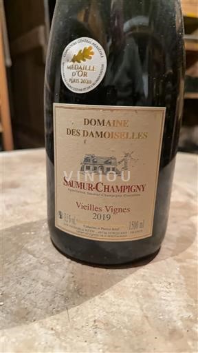 Loiren laakso Saumur-champigny Domaine S Damoiselles Vieilles Vignes 2019