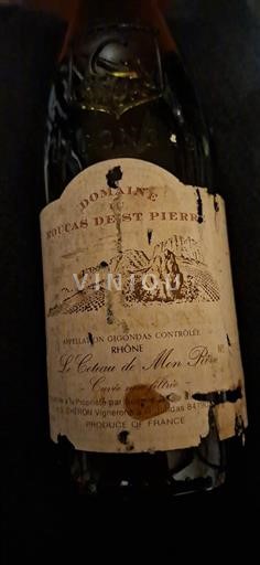 Rhône-dalen Gigondas Domaine Rouca de St Pierre Le Coteau de Mon Rêve 2001